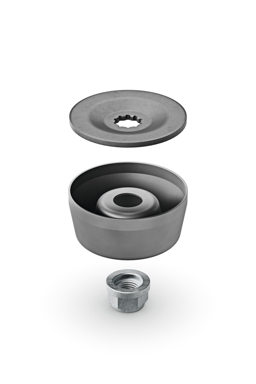 Jeu De Pièces De Rechange Direction à Manivelle LMCB4801 Compatible Losi Micro B - Aluminium Noir Et Argent