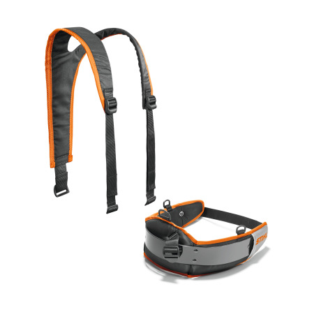 Ceinture pour batterie, avec harnais