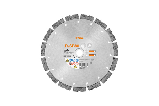 STIHL Disque à découper diamanté, Ø 230 mm, D-SB80