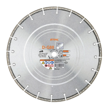 Disque à découper diamanté, Ø 300 mm, D-G80