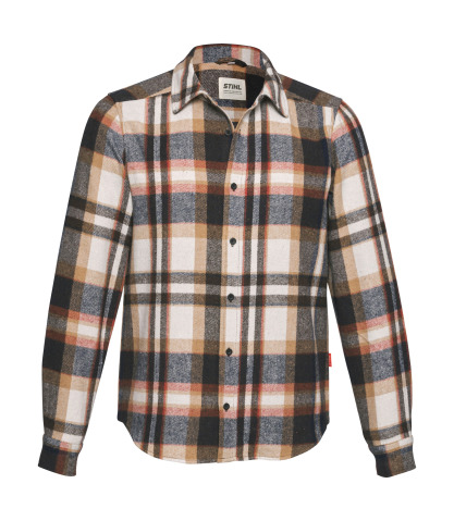 STIHL Hemd, PLAID FLANNEL COSY, maat L