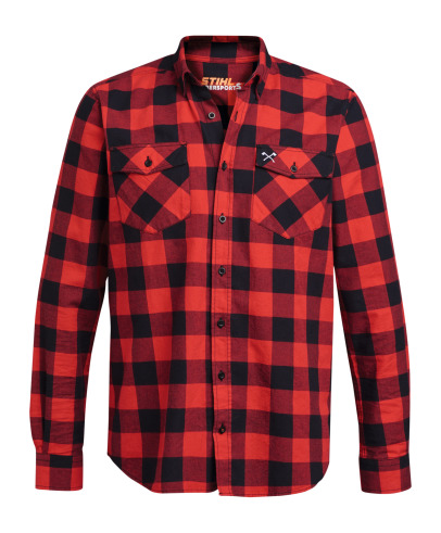 STIHL Hemd PLAID, maat L