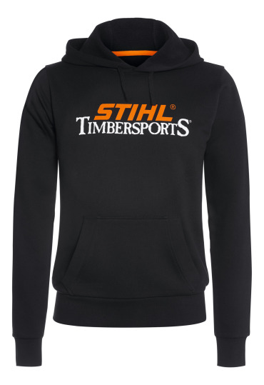 Sweat à capuche, taille XS, noir
