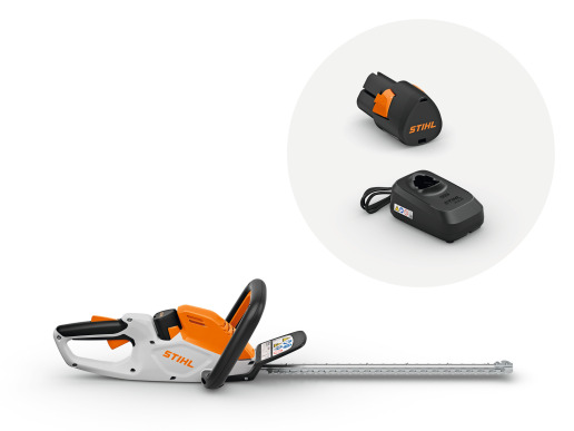 STIHL Taille-haie à batterie HSA 30, 45 cm, avec batterie et chargeur