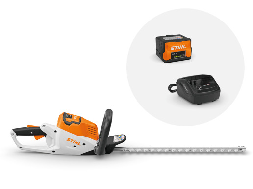 STIHL Accu Heggenschaar HSA 50, 50 cm, met AK 10 en AL 101