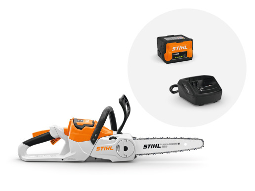 STIHL Tronçonneuse à Batterie MSA 60 C-B, avec AK 20 et AL 101, 30 cm, PM3, 1/4" P