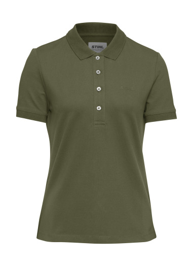 STIHL Polo, BASIC GREEN Dames, maat M