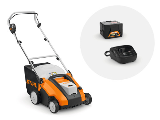 STIHL Accu Verticuteermachine/Gazonbeluchter RLA 240, met AK 30 en AL 101