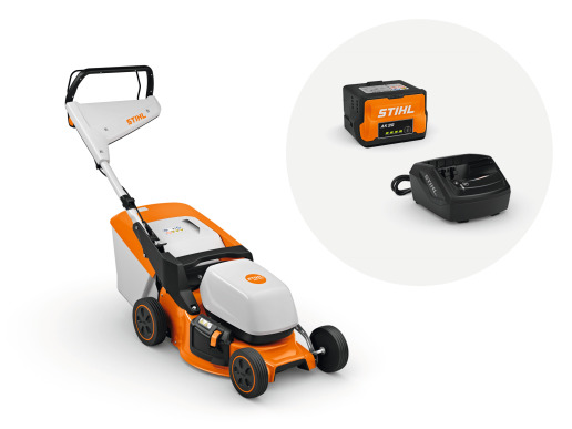 STIHL Accu Grasmaaier RMA 243, met AK 20 en AL 101