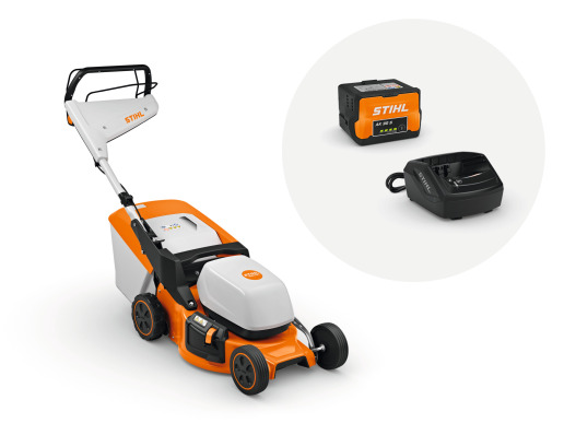 STIHL Accu Grasmaaier RMA 248 T, met AK 30 S en AL 101