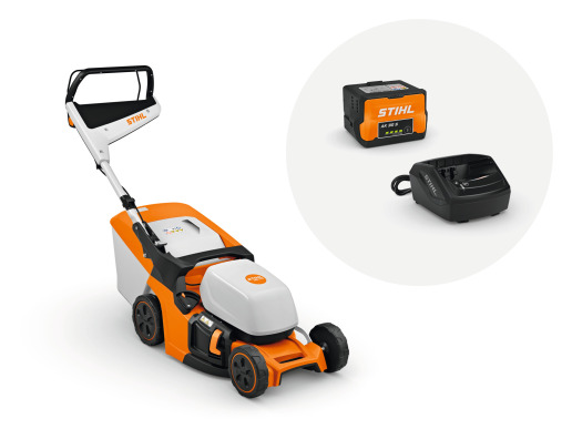 STIHL Accu Grasmaaier RMA 443, met AK 30 S en AL 101