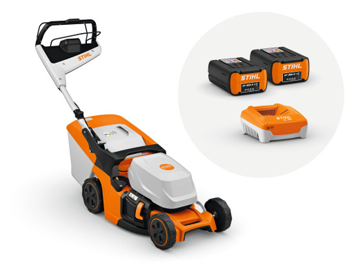 STIHL RMA 443 PV, avec 2x AP 300 S et AL 301