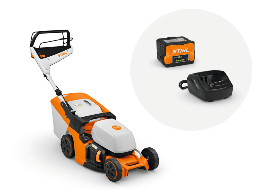 STIHL Accu Grasmaaier RMA 443 V, met AK 30 S en AL 101
