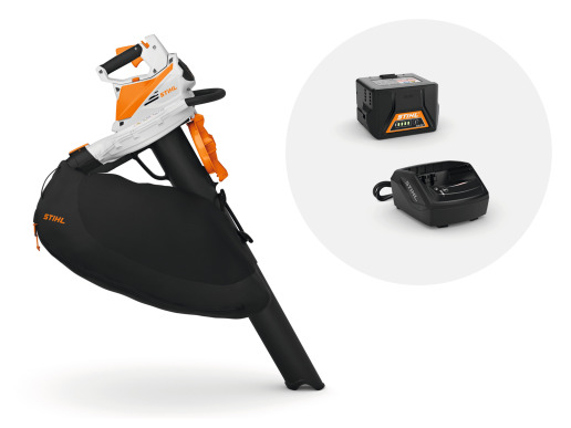 STIHL Souffleurs sur batterie silencieux et mobiles SHA 56, avec AK 20 et AL 101