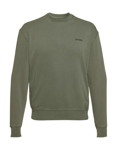 STIHL Sweatshirt PIGMENT DYE OLIVE, maat XXL