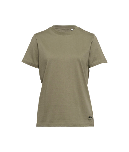 STIHL T-Shirt SUSTAINABLE BASIC, vert, femmes, taille L