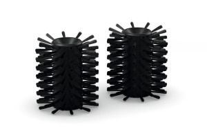Brosses, pour brosse-rouleau rotative