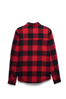 Hemd, PLAID RED BLACK, maat XL