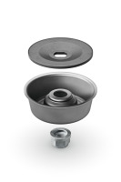 Jeu de pièces de montage, pour couteau à herbe ou à taillis, scie circulaire et