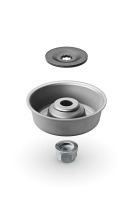 Jeu de pièces de montage, pour couteau à herbe, couteau à taillis et scie circul