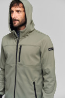 Veste softshell, CASUAL, verte, taille XXXL