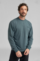 Sweat-shirt, PIGMENT DYE PETROL, taille S
