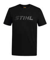 T-Shirt BLACK LOGO, taille L