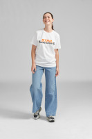 T-shirt blanc, taille L, blanc