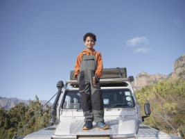 Salopette, pour enfants, taille 98-104