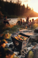 Vuurschaal met barbecue, TIMBERSPORTS®