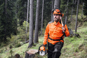 Weerbestendig jack, DuroFlex, maat L, fluo-oranje