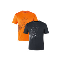 T-shirt fonctionnel, DYNAMIC Mag Cool, taille L, orange fluo