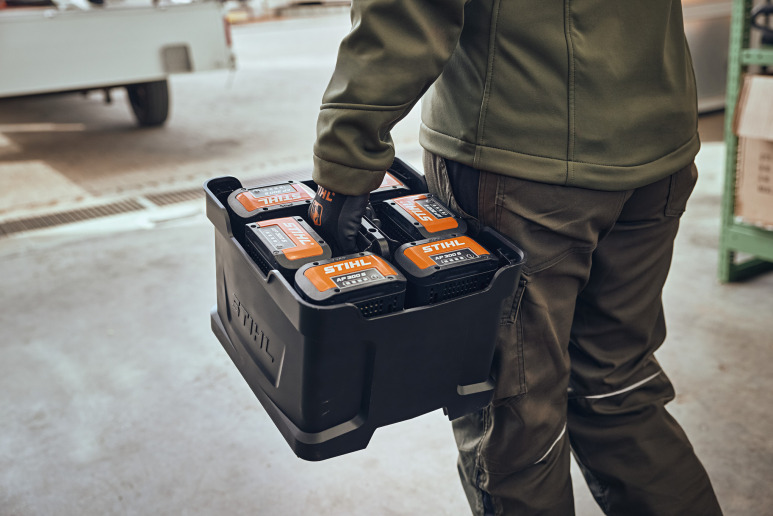 SET PROMO porte-batterie, avec 6x batterie AP 500 S