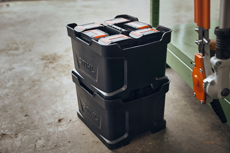 SET PROMO porte-batterie, avec 6x batterie AP 500 S