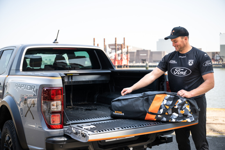 Draagtas voor kettingzaag, TIMBERSPORTS® Edition