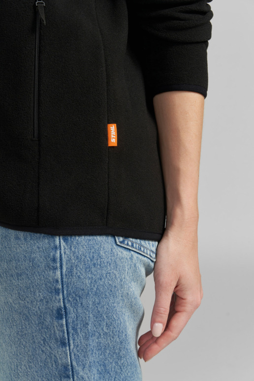 Veste polaire, CLASSIC BLACK, taille S