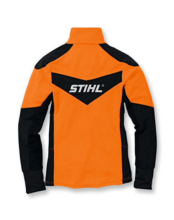Fleecejack, DYNAMIC, maat XXL, fluo-oranje