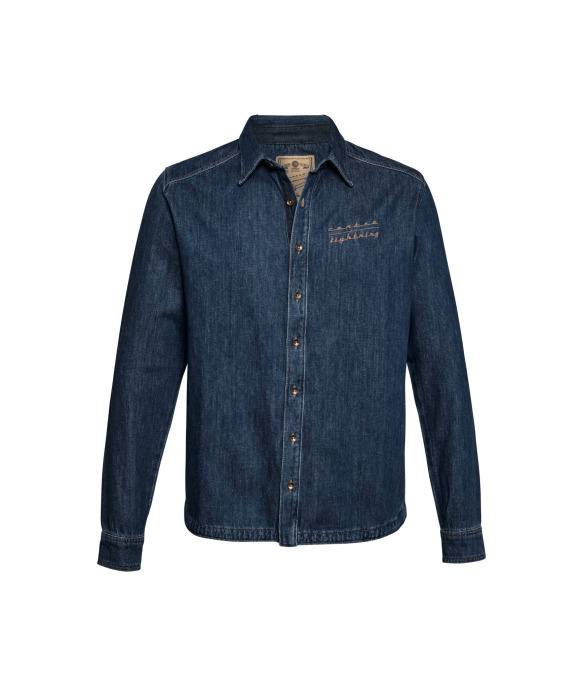 Hemd, DENIM CONTRA, maat M