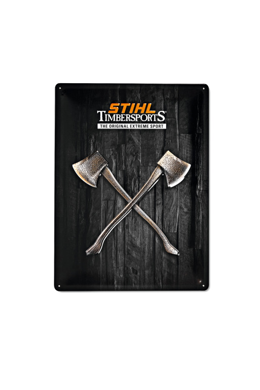 Metalen plaat, STIHL TIMBERSPORTS®