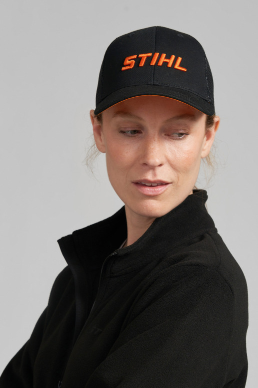 Casquette LOGO MESH, noir