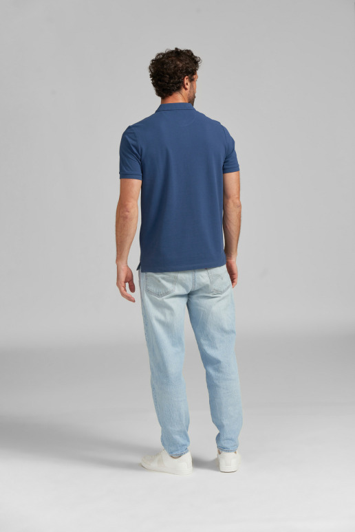 Polo, BASIC BLUE, taille S