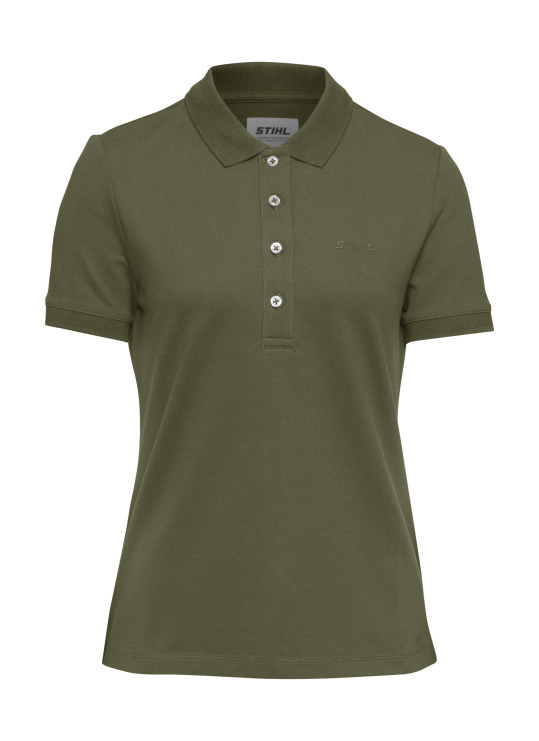 Polo, BASIC GREEN Femme, taille M