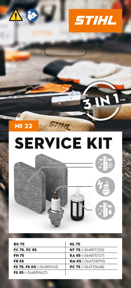Service Kit 22, pour différentes machines thermiques