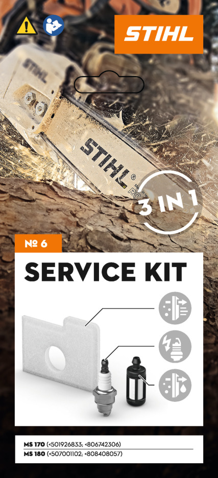Service Kit 6, pour MS 170 et MS 180