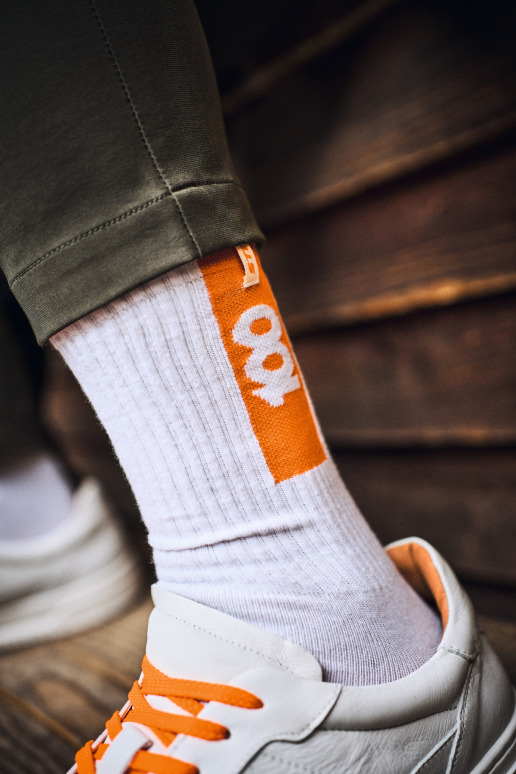 Chaussettes WHITE, 100 ans STIHL, taille 35-38