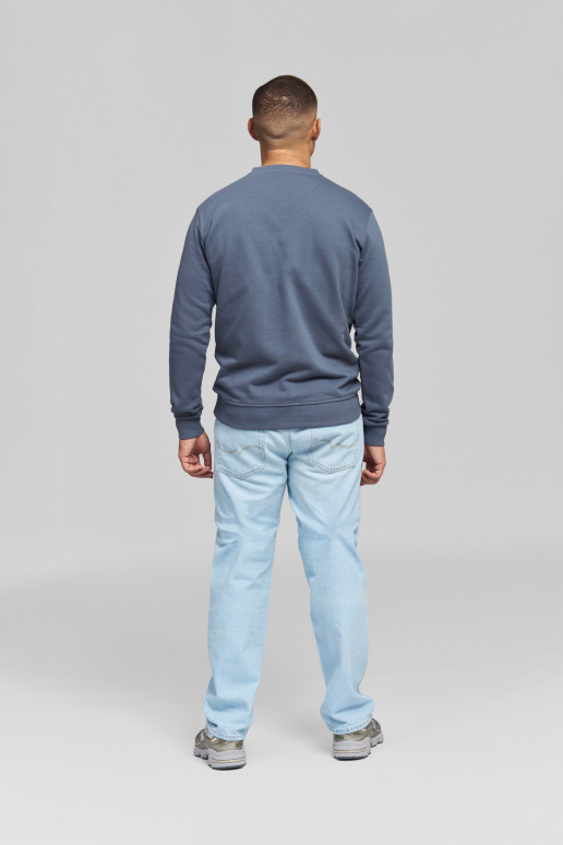 Sweat-shirt, LOGO CHEST BLUE, taille S