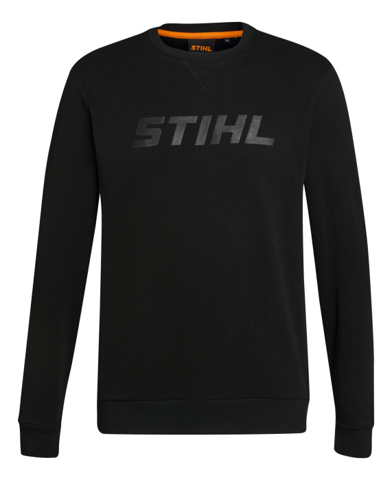 Sweatshirt LOGO, zwart, maat XL
