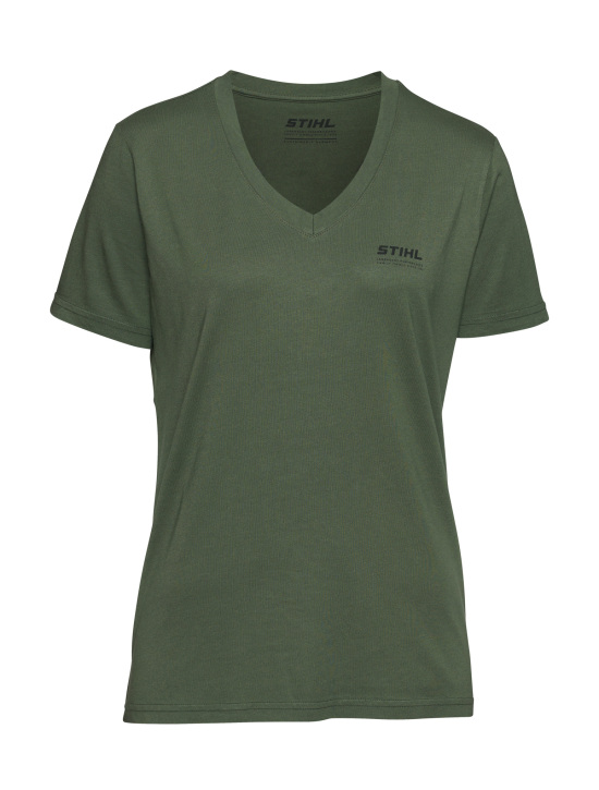 T-shirt, BASIC V GREEN, taille XS