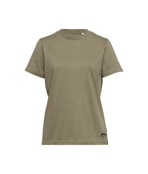 T-Shirt SUSTAINABLE BASIC, vert, femmes, taille L
