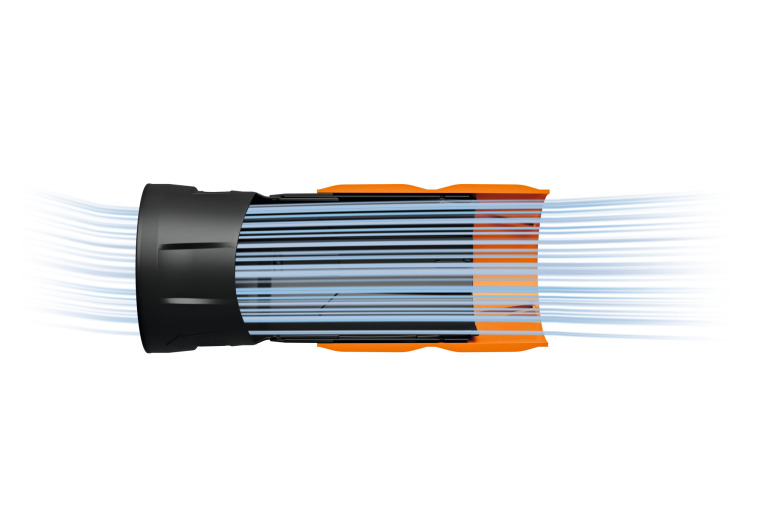 Verstelbare ronde blaasmond, voor BR 700, 800, BRA 200, BRA 280, BGA 300, BRA 30
